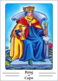 king of cups tarot card