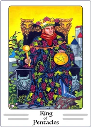 king of pentacles tarot card