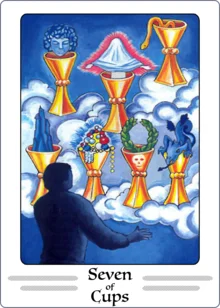 seven of cups tarot card