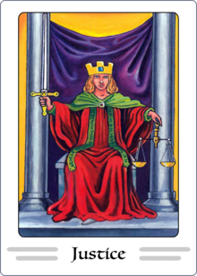 Justice Tarot Card