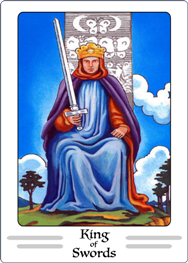 King of Swords Tarot Card