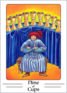 Nine of Cups Tarot Card