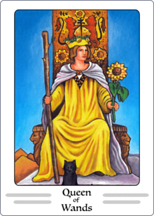 rekruttere slogan Anstændig Queen of Wands Tarot Card Meaning | Birthastro.com